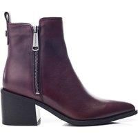 Moda In Pelle Women's Perth Leather Block Heeled Ankle Boots