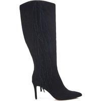 Moda In Pelle Women's Toulon Black Stiletto Heeled Knee High Boots