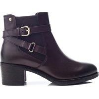 Moda In Pelle Women's Libres Leather Block Heeled Ankle Boots