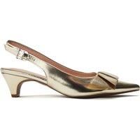 'Nutmeg' Alcantara Court Shoes