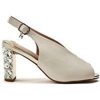 Moda In Pelle Maeva High Occasion Sandal - Off White