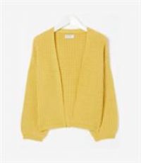 FAT FACE Anna Cardigan in Yellow Age 3-4 Years NEW BNWT