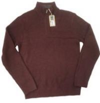 Brand New With Tags FAT FACE Calder Burgundy Half Neck Jumper Size Medium Reg