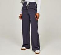 Glamorous Womens Pinstripe Trouser - Navy - Size M