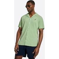 Nautica Mens Shirt Alfonso Short Sleeve Shirt Pistachio