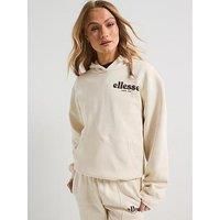 Ellesse Womens Doppiaz Hoodie - Light Brown