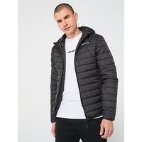 Ellesse Men's Ladruns Padded Jacket, Black
