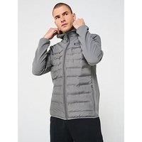 ellesse Cassiano Zip Jacket Dark Grey LGE
