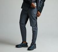 Oex Men'S Peak Track Pant - Dark Grey