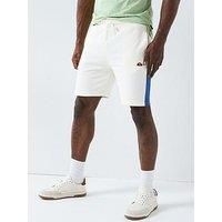 Ellesse Mens Turi Shorts - Off White/Green