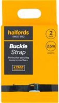 Halfords Buckle Strap 2.5M X2