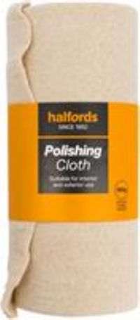 Halfords Polishing Cloth - 800G