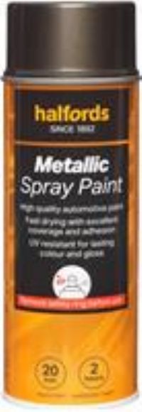 Halfords M6-050 Brown Metallic Car Spray Paint - 400Ml