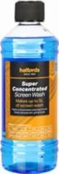 Halfords Super Concentrate Screenwash 500Ml