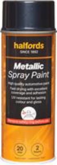 Halfords M3-290 Blue Metallic Car Spray Paint - 400Ml