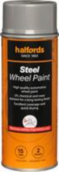 Halfords Wheel Paint Steel 400Ml