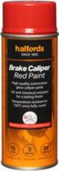 Halfords Red Brake Caliper Paint 400Ml