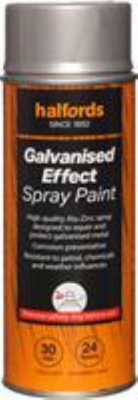 Halfords Galvanised Effect 400Ml