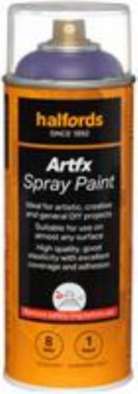 Halfords Artfx Paint 400Ml Purple