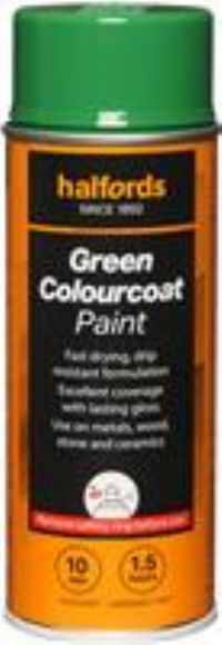 Halfords Colourcoat Garden Green 400Ml