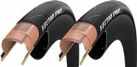 Goodyear Vector Sport Tubeless Tyre Bundle, Black 700X25C