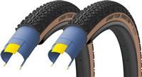 Goodyear Connector Tubeless Complete Tyre Bundle, Tanwall 700X40C