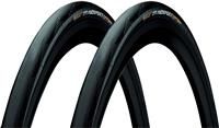 Continental Grand Sport Clincher Tyre Bundle, Black 700X23C