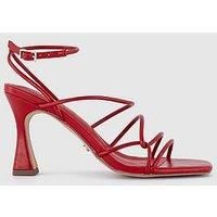 Office Million Dollar Strappy Sandals - Red