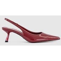 Office Million - Slingback Kitten Heel - Red