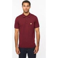 Gabicci Vintage Jackson Knit Polo Mulberry