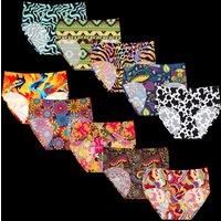Seamless Summer Full Briefs - 10 Pk