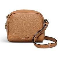RADLEY The Daily Womens Leather Small Zip Around Crossbody Bag (Dark Butter)