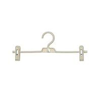 JINGYAN ClothesHanger Clothes Pants Trouser Scarf Hanger Multi Layer Storage Rack Closet Space Saving(Beige)