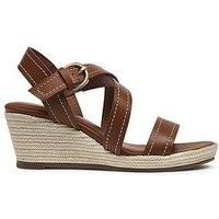 Radley Lavender Road Midi Wedge Saddle