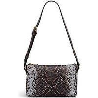 Radley Pockets Faux Snake Mini Ziptop Ew Shoulder - Multi