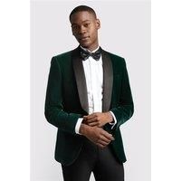 Antique Rogue Slim Fit Franklin Emerald Velvet Jacket