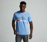 Berghaus Peak Logo T-Shirt - Blue - Size XL