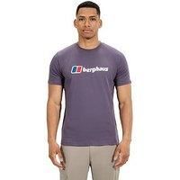 Berghaus Mens Berghaus Class Xl-Logo Tee - Purple