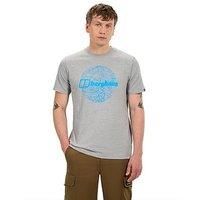 Berghaus Mens Map Of The Toon Tee - Grey