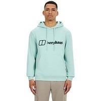 Berghaus Mens Logo Light Hoodie - Green