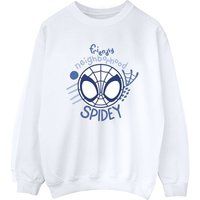 Marvel  Spidey And His Amazing Friends Neighbourhood  women's Sweatshirt in White