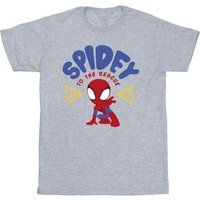 Marvel Men's Spidey And His Amazing Friends Rescue T-Shirt