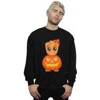 Marvel Men/'s Pumpkin Groot Sweatshirt Black Medium