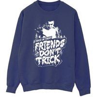 Netflix Men's Stranger Things Friends Don't Trick Sweatshirt