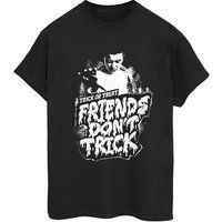 Netflix Women's Stranger Things Friends Don't Trick Boyfriend Fit T-Shirt