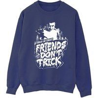 Netflix Women's Stranger Things Friends Don't Trick Sweatshirt