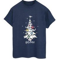 Harry Potter  BI53980  women's T shirt in Blue