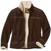 Atlas For Men Mens Faux Suede Sherpa Lined Jacket AF612