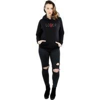 IT Women's Loser Lover Cotton Hoodie in Black | Size: 2XL