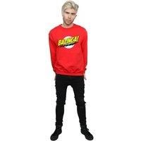 The Big Bang Theory  Bazinga  men's Sweatshirt in Red